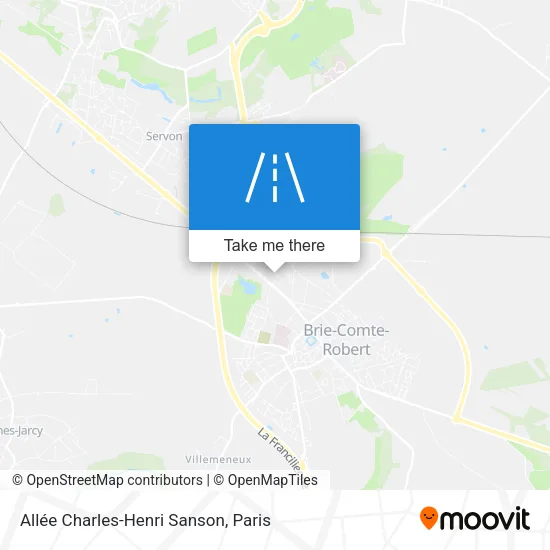Allée Charles-Henri Sanson map