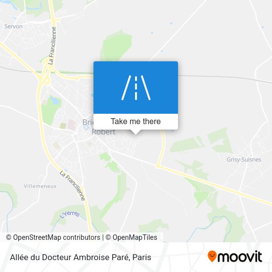 Allée du Docteur Ambroise Paré map
