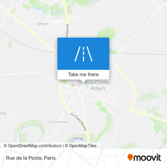 Rue de la Poste map