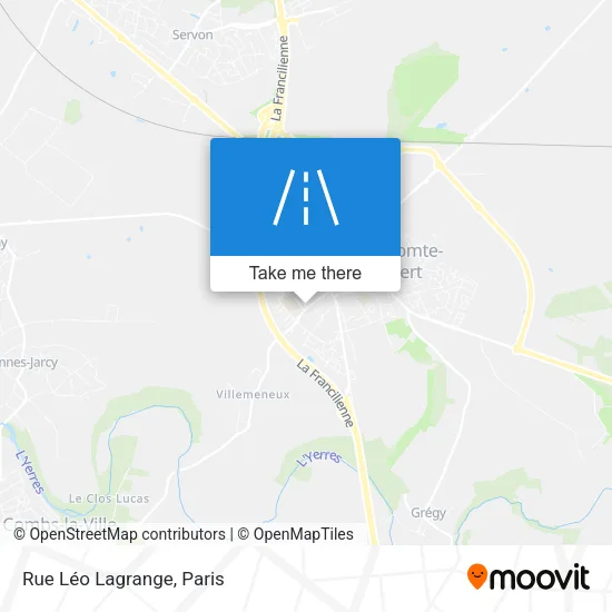 Rue Léo Lagrange map