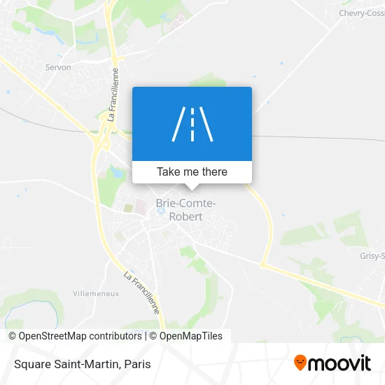 Square Saint-Martin map