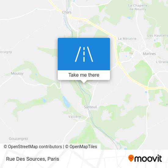 Rue Des Sources map