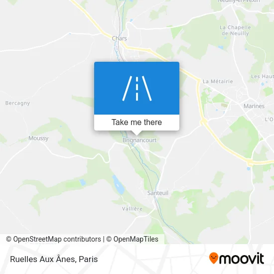 Ruelles Aux Ânes map