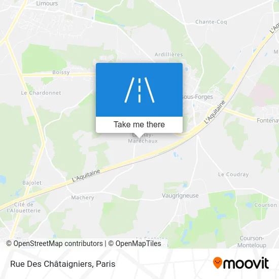 Rue Des Châtaigniers map