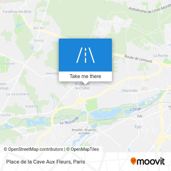 Place de la Cave Aux Fleurs map