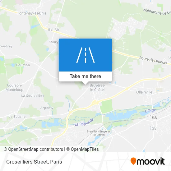 Rue Des Groseilliers map