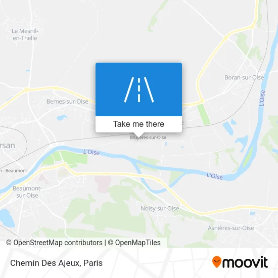 Chemin Des Ajeux map