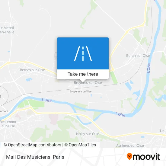 Mail Des Musiciens map