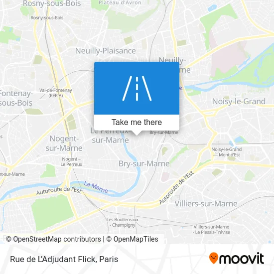 Rue de L'Adjudant Flick map