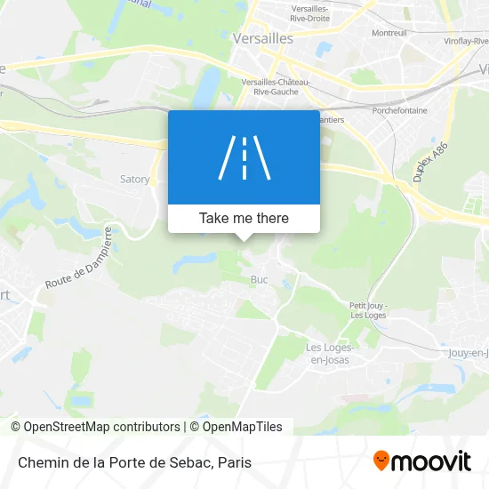 Chemin de la Porte de Sebac map