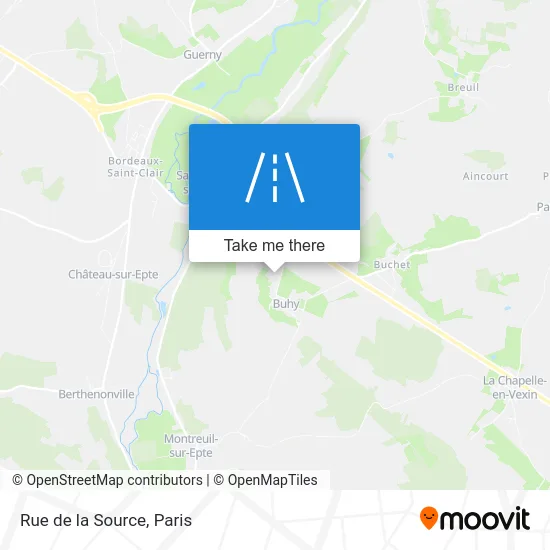 Rue de la Source map