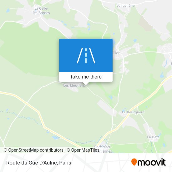 Route du Gué D'Aulne map