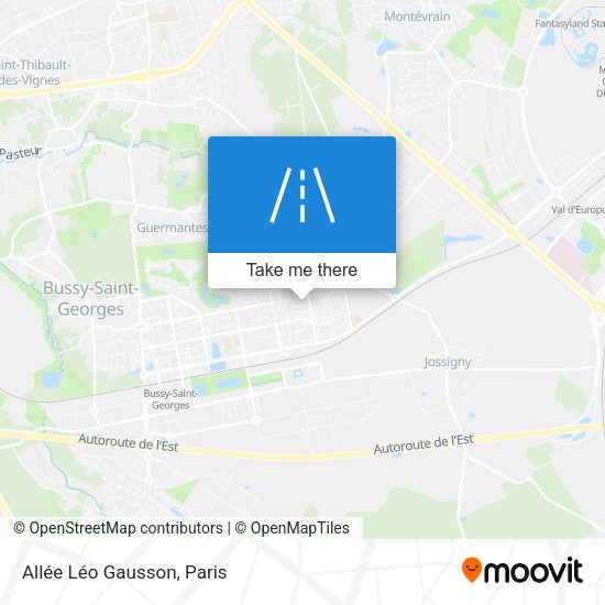 Allée Léo Gausson map