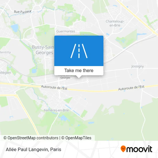 Allée Paul Langevin map