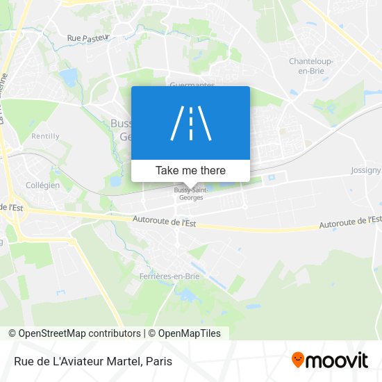 Rue de L'Aviateur Martel map