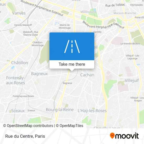 Rue du Centre map