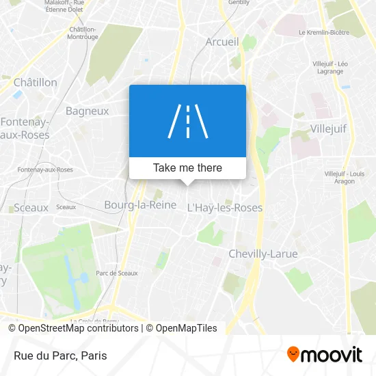 Rue du Parc map