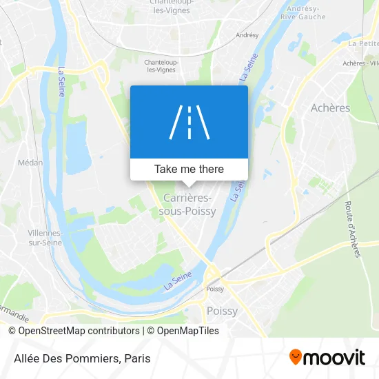 Allée Des Pommiers map