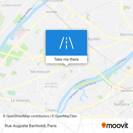 Rue Auguste Bartholdi map