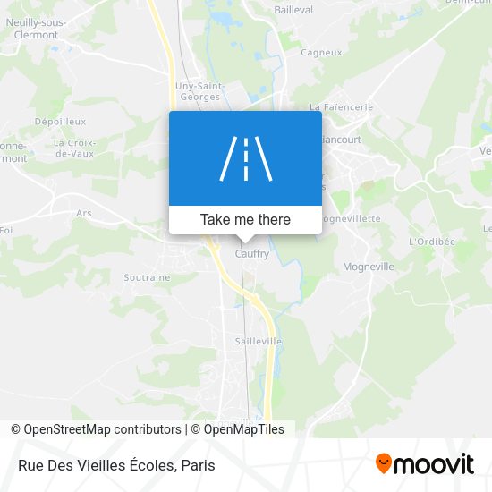 Rue Des Vieilles Écoles map