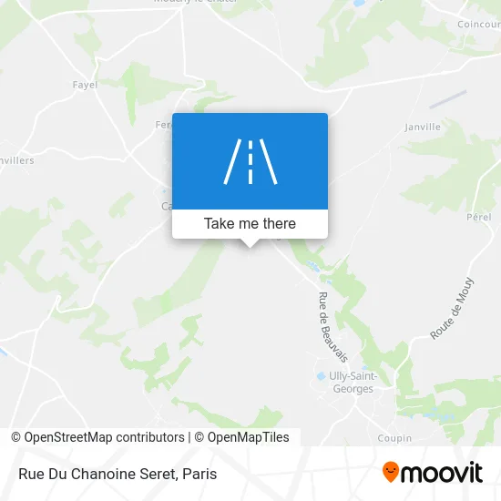 Rue Du Chanoine Seret map