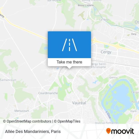 Allée Des Mandariniers map
