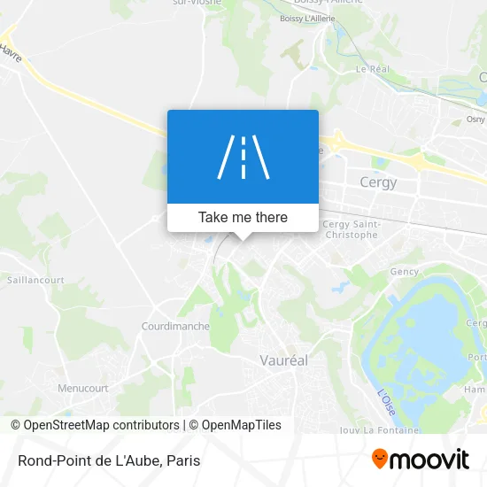 Rond-Point de L'Aube map