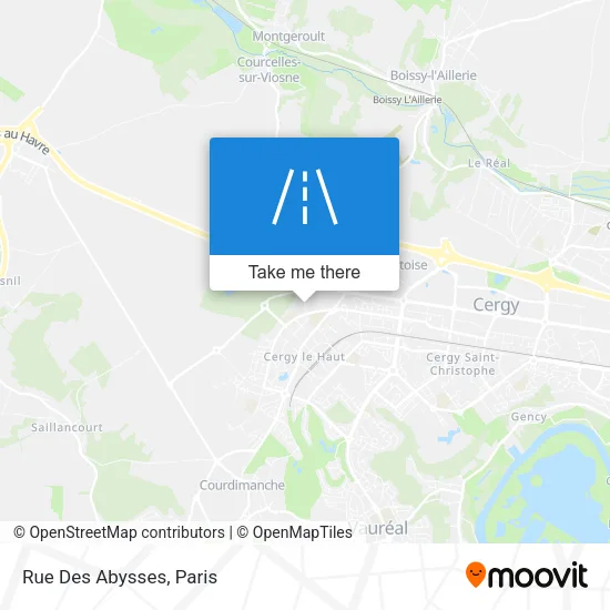 Rue Des Abysses map