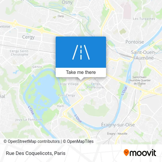 Rue Des Coquelicots map