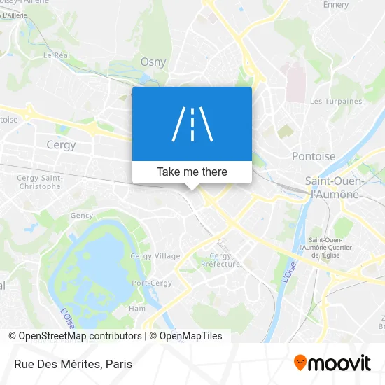 Rue Des Mérites map
