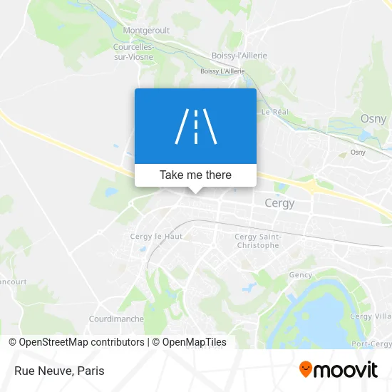 Rue Neuve map