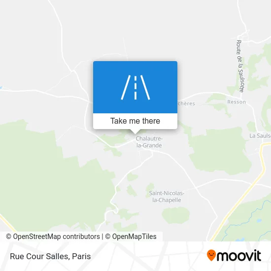 Rue Cour Salles map
