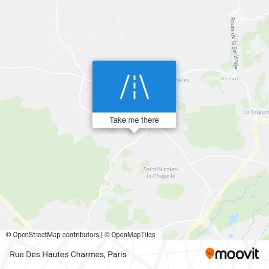 Rue Des Hautes Charmes map