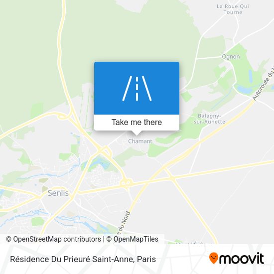 Résidence Du Prieuré Saint-Anne map