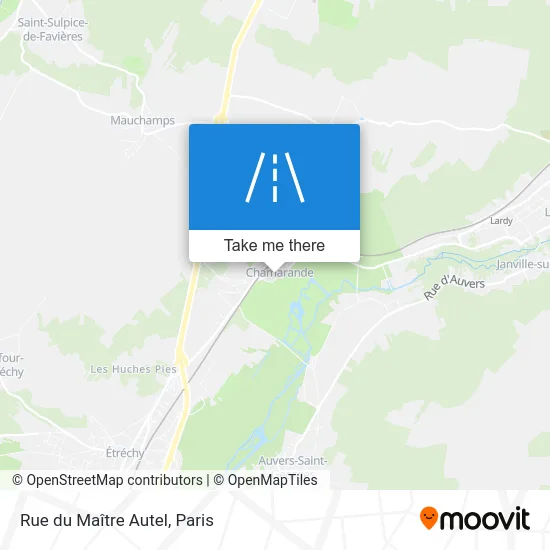 Rue du Maître Autel map
