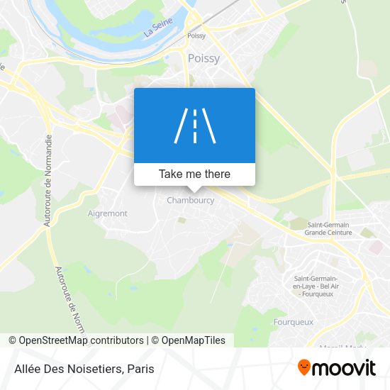 Allée Des Noisetiers map