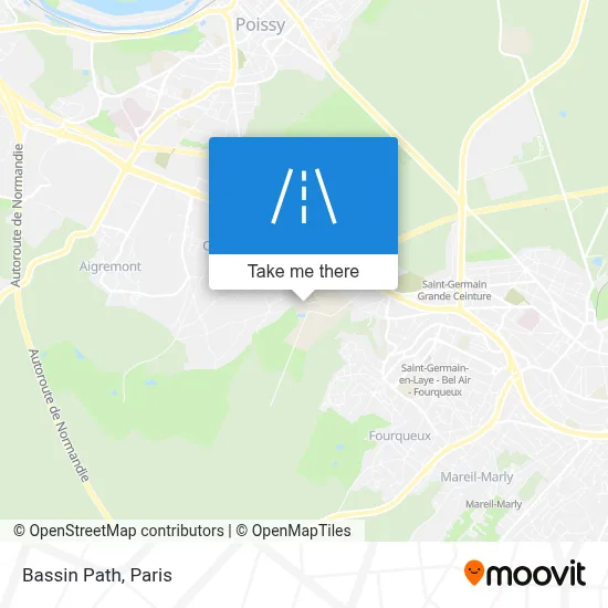 Chemin du Bassin map