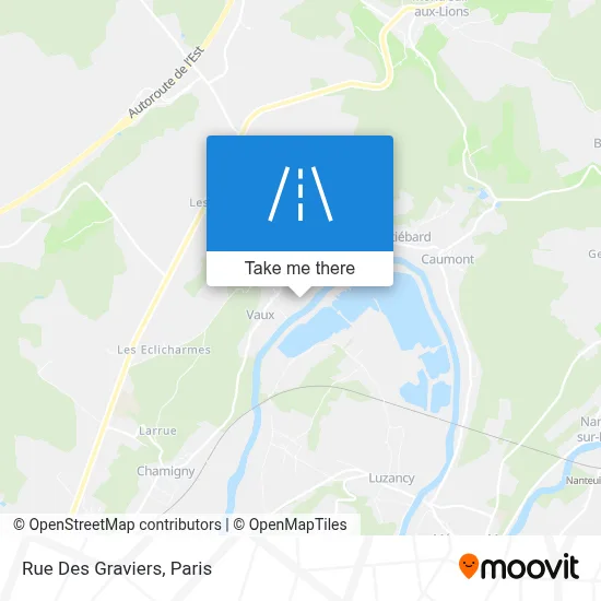 Rue Des Graviers map