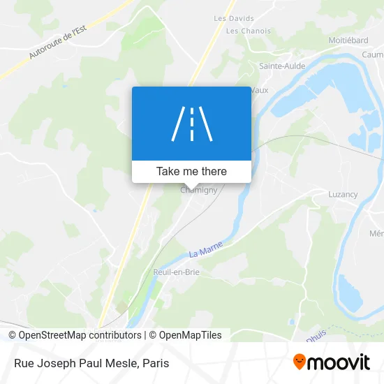 Rue Joseph Paul Mesle map