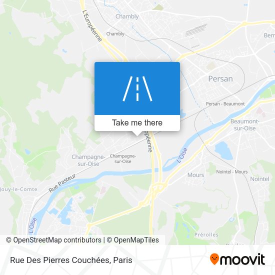 Rue Des Pierres Couchées map