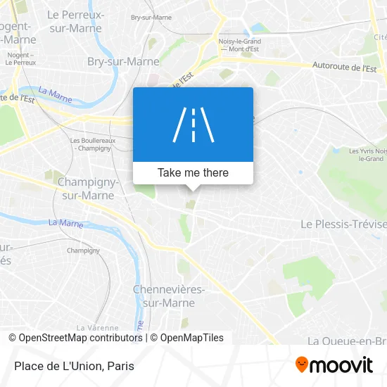 Place de L'Union map