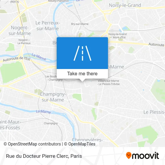 Rue du Docteur Pierre Clerc map
