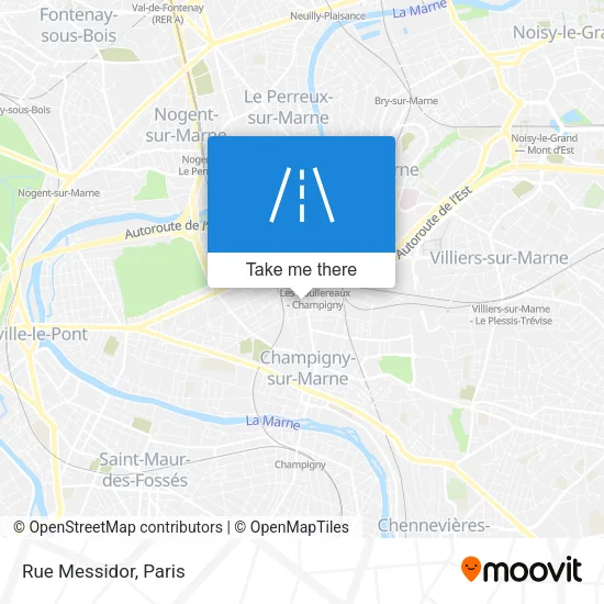 Rue Messidor map
