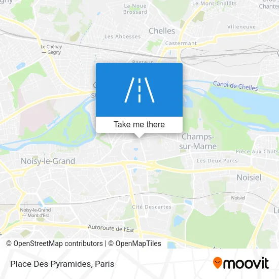 Place Des Pyramides map