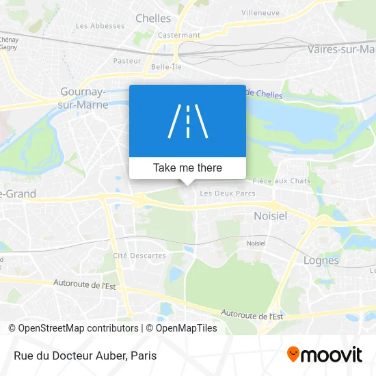 Rue du Docteur Auber map