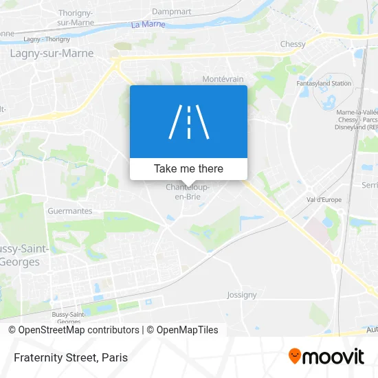 Rue de la Fraternité map