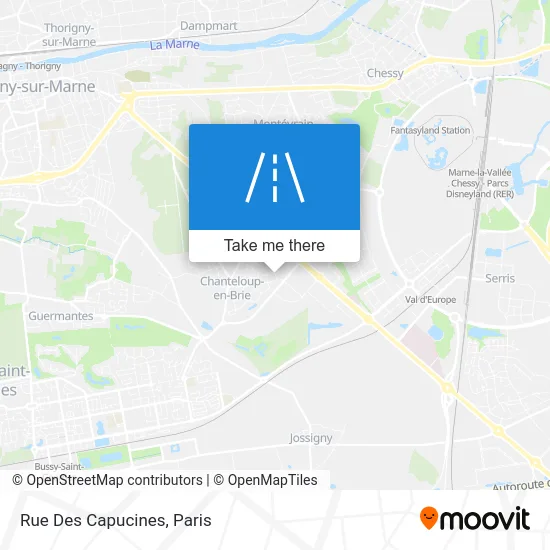 Rue Des Capucines map