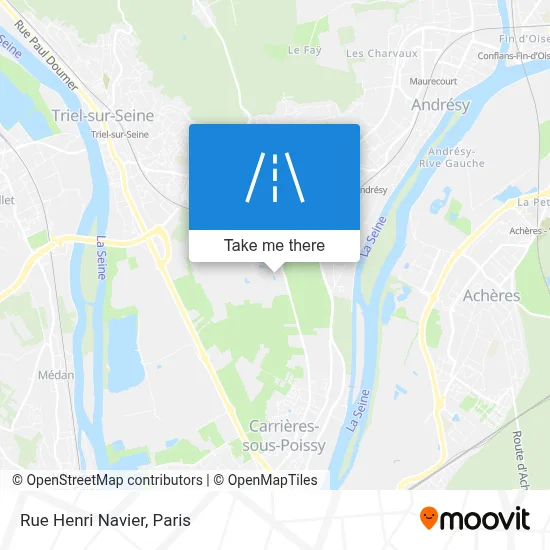 Rue Henri Navier map