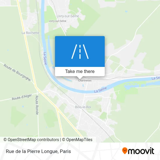 Rue de la Pierre Longue map