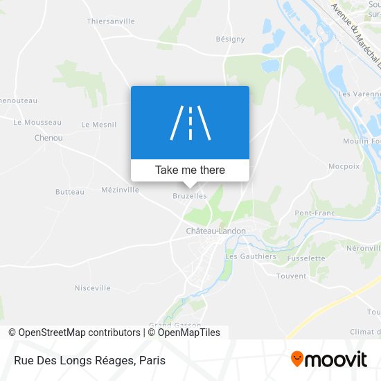 Rue Des Longs Réages map